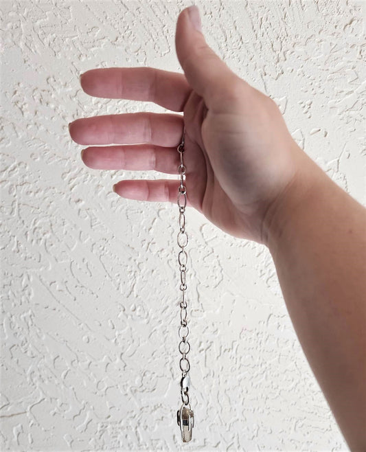 925 Sterling Silver Stealth Pendulum Bracelet