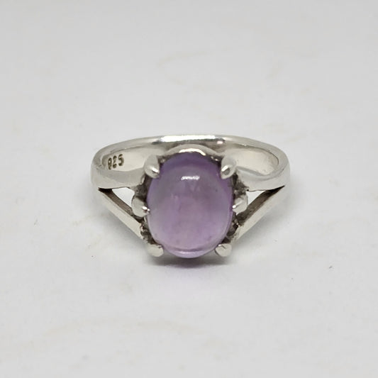 Oval Amethyst Ring