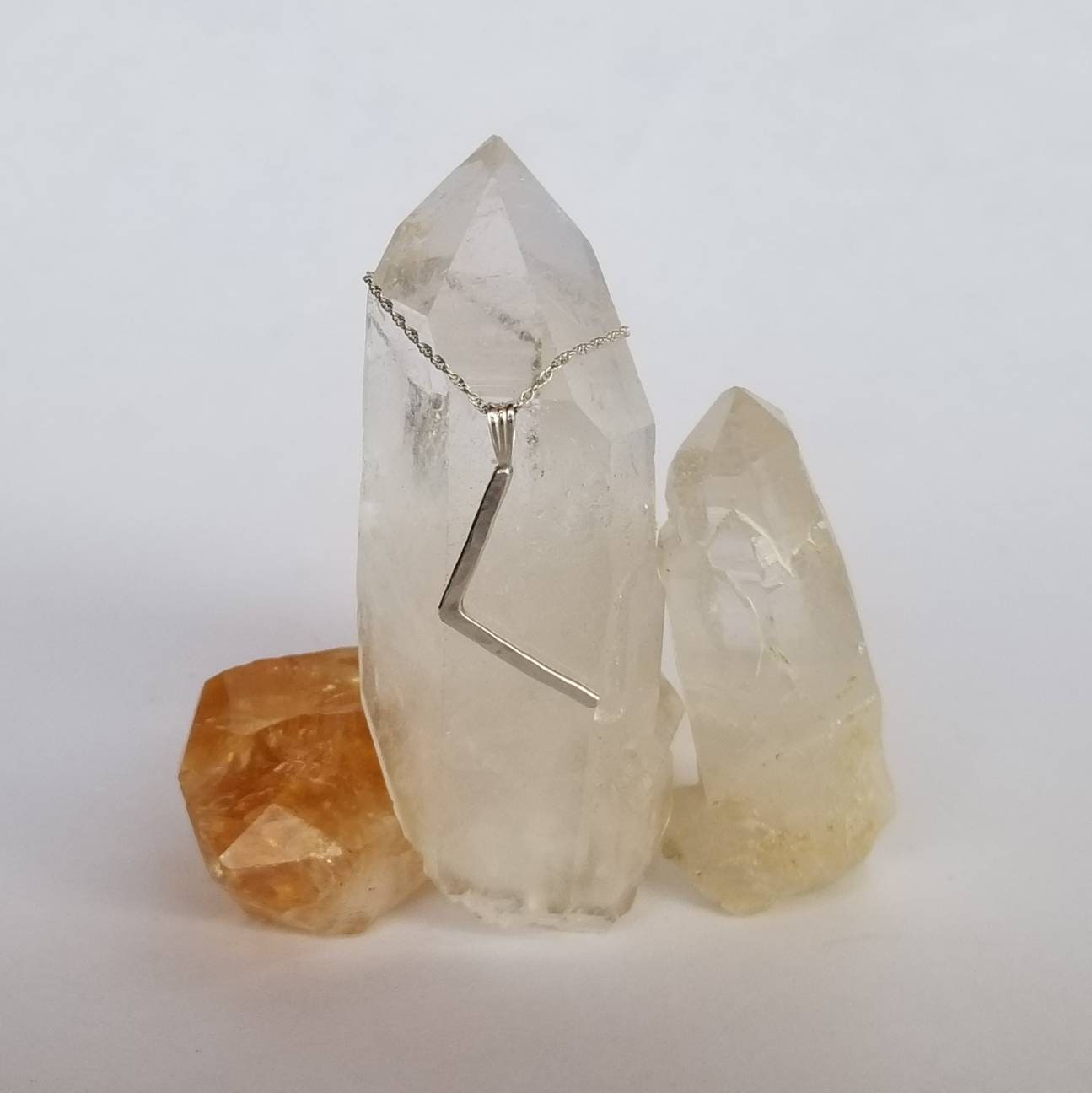Kenaz Kanu Rune Sterling Silver Pendant - Creativity, Knowledge, Inspiration - Elder Futhark Runes