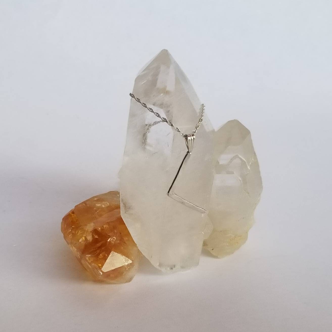 Kenaz Kanu Rune Sterling Silver Pendant - Creativity, Knowledge, Inspiration - Elder Futhark Runes