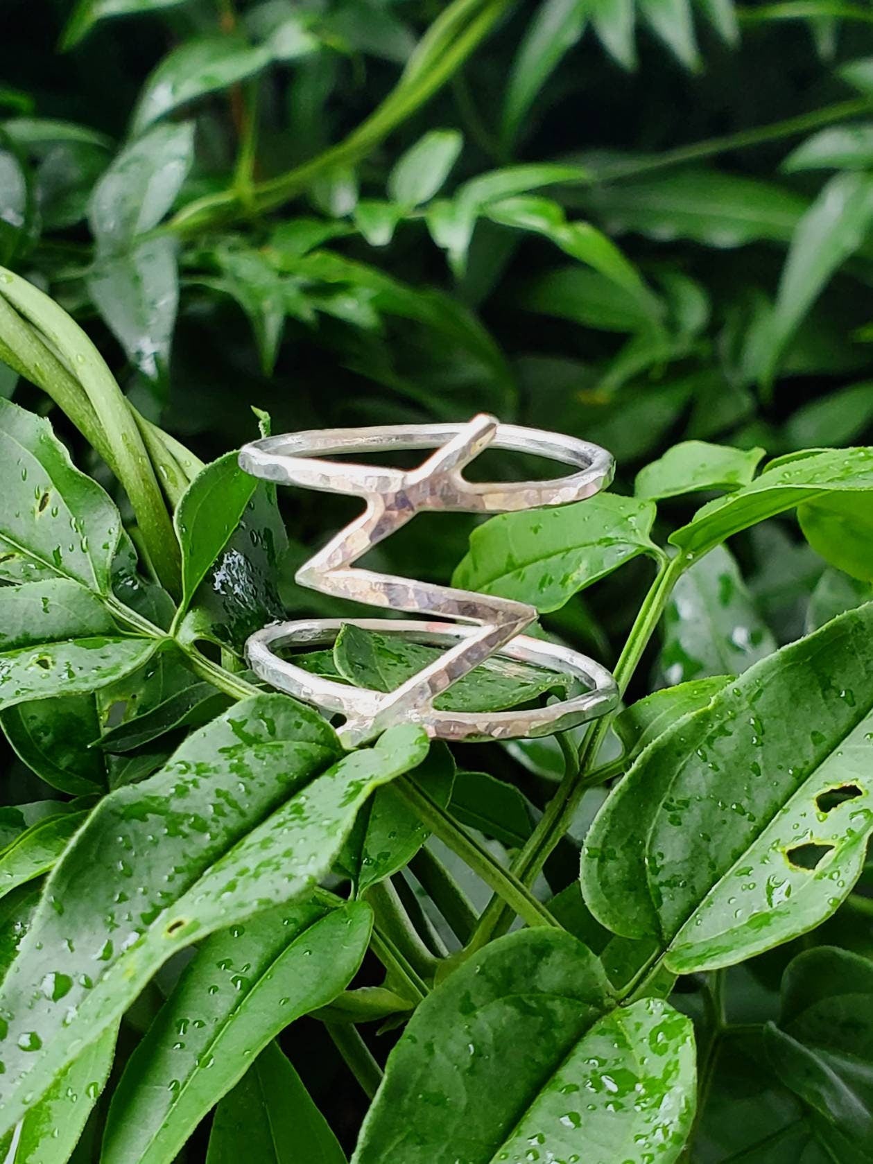 Sowilo Sowelo Sterling Silver Rune Ring - Self-Confidence, Sun, Health, Success - Elder Futhark Runes - Made to Order