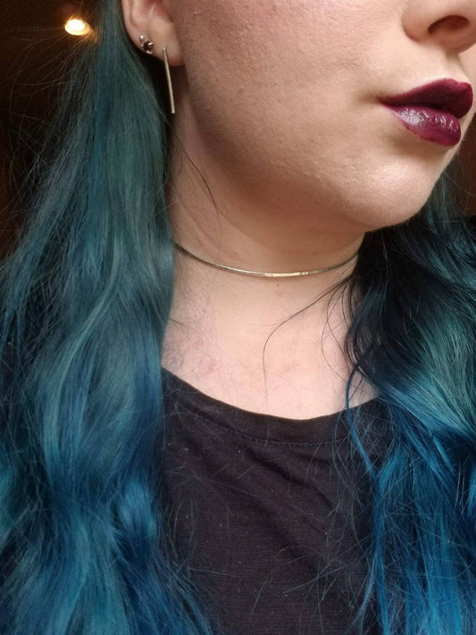 Sterling Silver Wire Choker