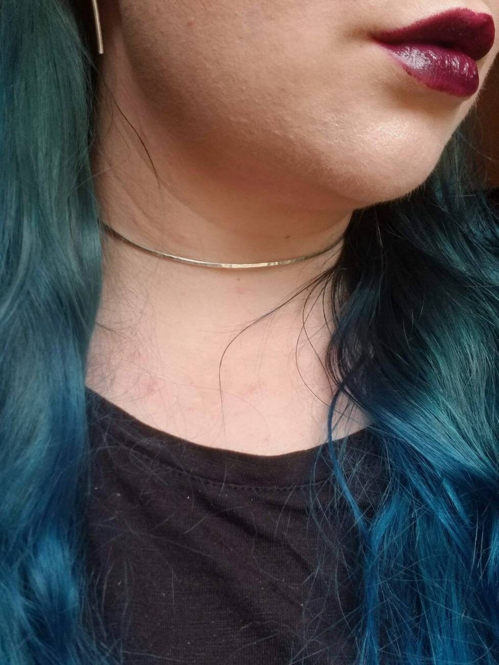 Sterling Silver Wire Choker