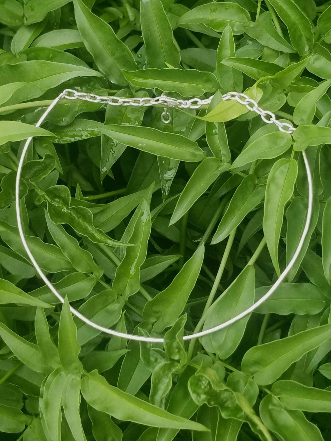 Sterling Silver Wire Choker