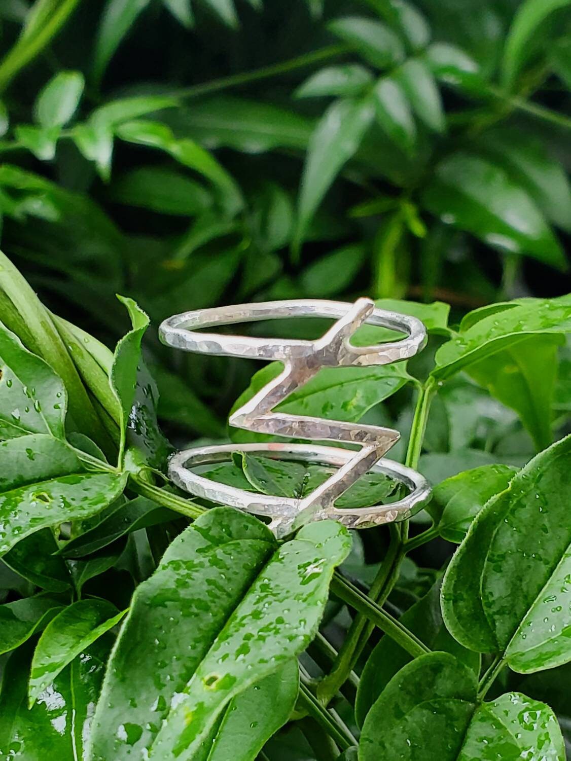 Sowilo Sowelo Sterling Silver Rune Ring - Self-Confidence, Sun, Health, Success - Elder Futhark Runes - Made to Order