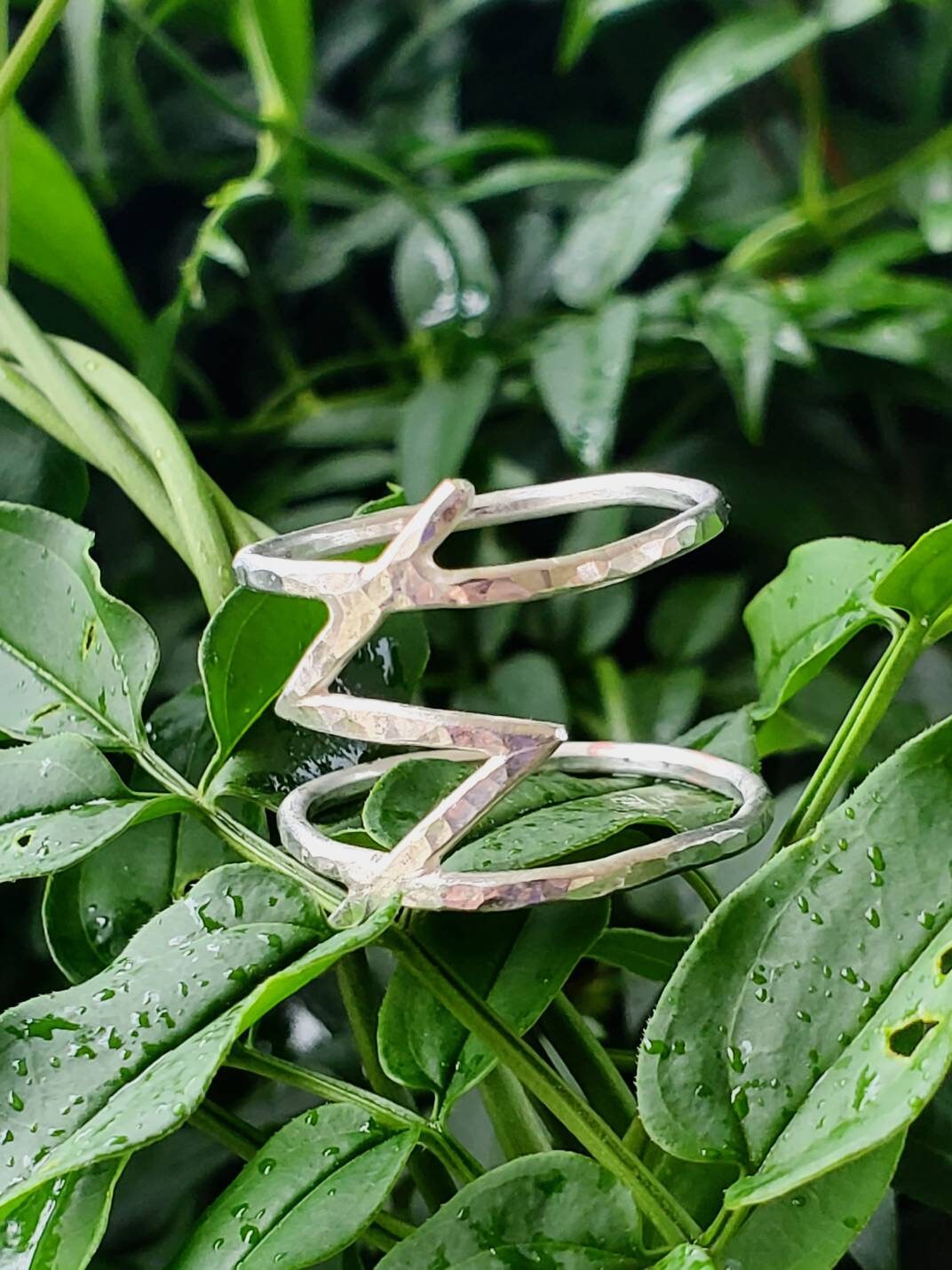 Sowilo Sowelo Sterling Silver Rune Ring - Self-Confidence, Sun, Health, Success - Elder Futhark Runes - Made to Order
